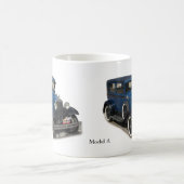Blauw model A-mok Koffiemok (Center)