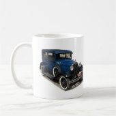 Blauw model A-mok Koffiemok (Links)