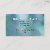  blauw model voor bedrijfskaarten visitekaartje (Achterkant)