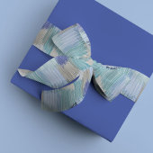 Blauw, modern ribbon satijnen lint