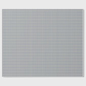 Blauw- Moderne Tegel Cadeaupapier (Vlak)