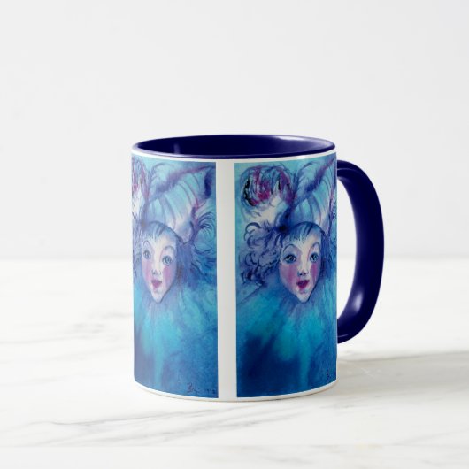 BLAUW MOK (Voorkant rechts)