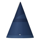 Blauw Monochroom Feesthoedjes (Links)