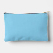 Blauw Monogram Naam Script Persoonlijk Ontwerp Etui (Achterkant)