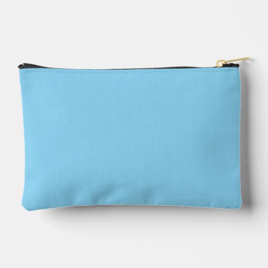 Blauw Monogram Naam Script Persoonlijk Ontwerp Etui (Achterkant)