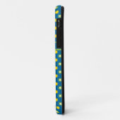 Blauw Monogram Polka Dots iPhone 5/5s Xtreme Hoesj Case-Mate iPhone Case (Achterkant/links)