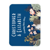 Blauw Monogram voor de finale cruiseschip Magneet (Verticaal)