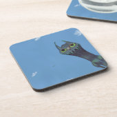 Blauw Monster Drankjes Onderzetter (Linkerzijde)