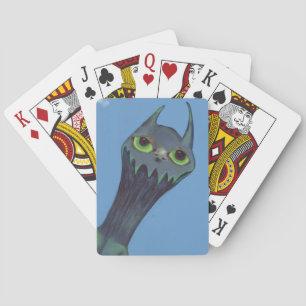 Blauw Monster Pokerkaarten