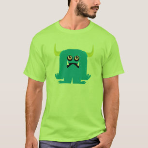 blauw monster t-shirt