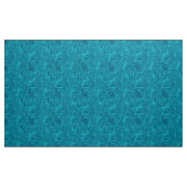 Blauw monstera-bladeren. stof (Yard (91,4 cm))