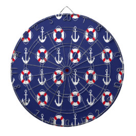 Blauw, mooi zomerdesign dart board dartbord