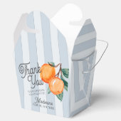 Blauw Moppie Favoriete Squeeze Citrus Verjaardagsf Bedankdoosjes (Geopend)