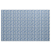 Blauw morfovlinderpatroonontwerp stof (Yard (91,4 cm))