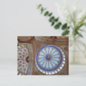 Blauw moskee Briefkaart (Staand voorkant)