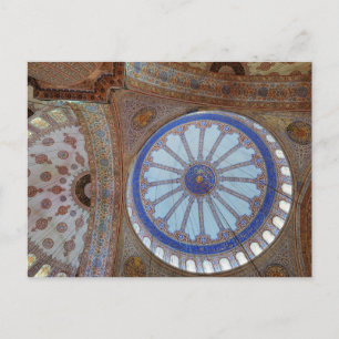Blauw moskee Briefkaart