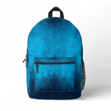 Blauw Mozaïek Geometrisch Patroon
