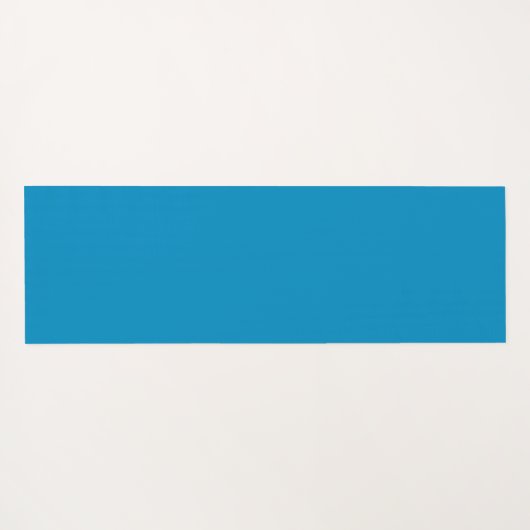 Blauw mozaïek geometrisch patroon yogamat (Achterkant (horizontaal))