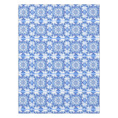 Blauw Mozaïek Italiaanse barokke kunst Tafelkleed (Voorkant)