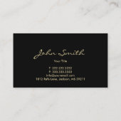 Blauw-mozaïekachtergrond donker Visitekaartje (Achterkant)