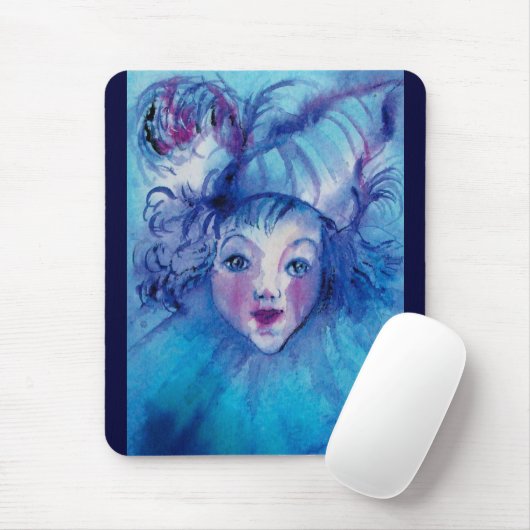 BLAUW MUISMAT (Met muis)