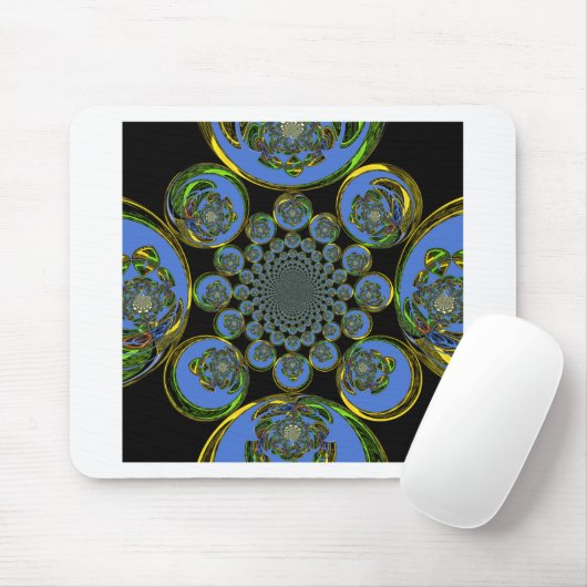  blauw muismat (Met muis)