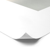 Blauw multi-Zee glas Poster (Hoek)