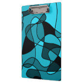 blauw Multomap Patroon 3 Ring-laptop Klembord (Links)