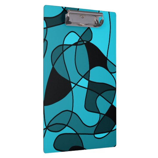 blauw Multomap Patroon 3 Ring-laptop Klembord (Rechts)