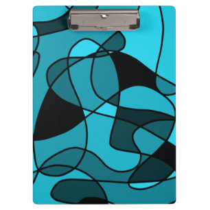 blauw Multomap Patroon 3 Ring-laptop Klembord