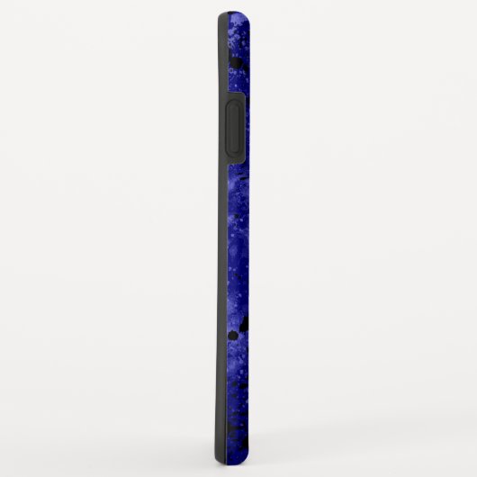 Blauw Muziek Note Symbool iPhone XS Max Hoesje (Achterkant/rechts)