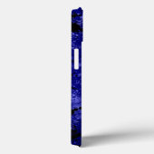Blauw muzieknootsymbool Case-Mate iPhone case (Achterkant / Rechts)