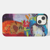 Blauw na 2013 iPhone hoesje (Achterkant horizontaal)