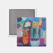 Blauw na 2013 magneet (Voorkant / Achterkant)