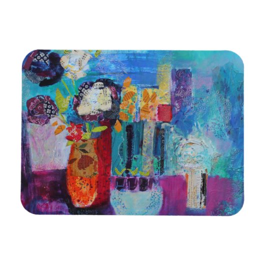 Blauw na 2013 magneet (Horizontaal)