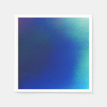Blauw naar Aqua Cocktail Napkins