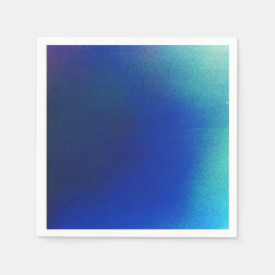 Blauw naar Aqua Cocktail Napkins Servet