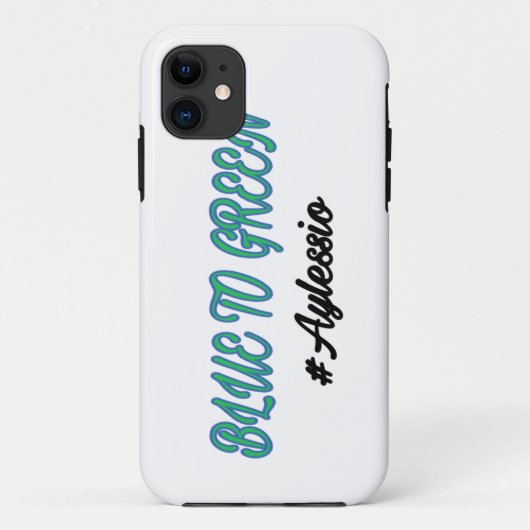 Blauw naar groen hoesje (Achterkant)