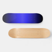 Blauw naar zwart verloopskateboard skateboard (Horizontaal)