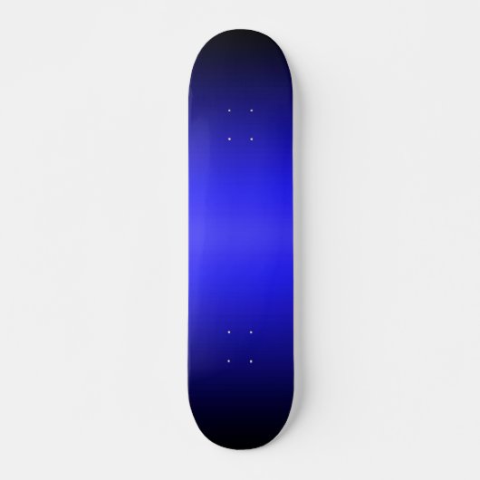Blauw naar zwart verloopskateboard skateboard (Voorkant)