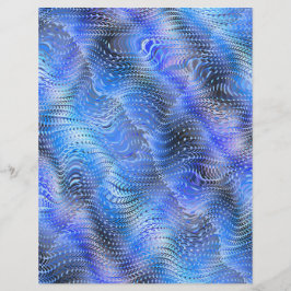 Blauw namaakslangenleer bulk scrapbookpapier pagin flyer