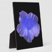 Blauw Nasturtiumventiel Fotoplaat (Zijkant)