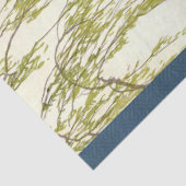  blauw natuurmeer Pagoda 2 Tissuepapier (Detail)