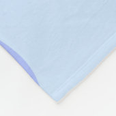 Blauw Nautisch met vlag ontworpen ontwerp Fleece Deken (Hoek)