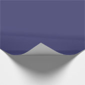 Blauw Nederlands Indigo #3A3A70 Verpakkingspapier Cadeaupapier (Hoek)