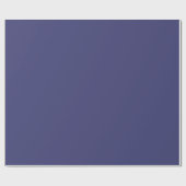 Blauw Nederlands Indigo #3A3A70 Verpakkingspapier Cadeaupapier (Vlak)