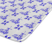 Blauw, Nederlandse windmolen,  stijl Snijplank (Hoek)