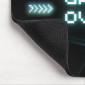 Blauw Neon Spel Over Muismat (Hoek)