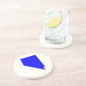 Blauw Nevada Zandsteen Onderzetter (Zijkant)