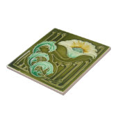 Blauw  Nieuw - Kunstontwerp Tegeltje (Zijkant)